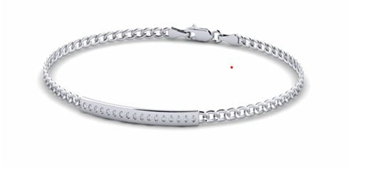 Armband herren weißgold stilvolle Armbänder für Herren