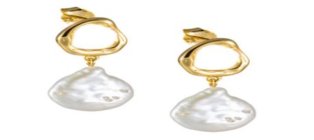 Eleganz pur: Ohrringe hängend mit Perle für jeden Anlass