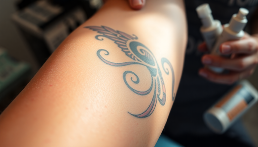 Wie lange tut ein Tattoo weh nach dem Stechen?