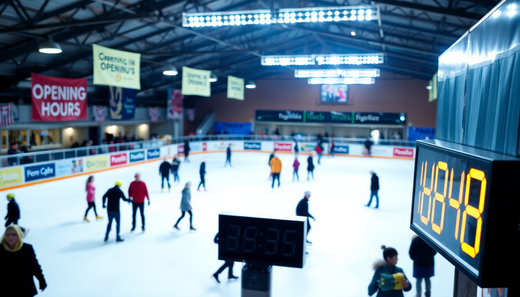 Die besten Öffnungszeiten für deine Eissporthalle