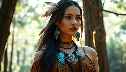 Entdecke die Schönheit von Indianerschmuck: Dein Weg zu einzigartigem Stil