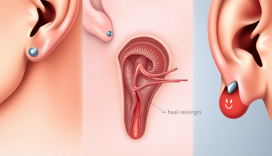 Welches Piercing heilt am schlechtesten?