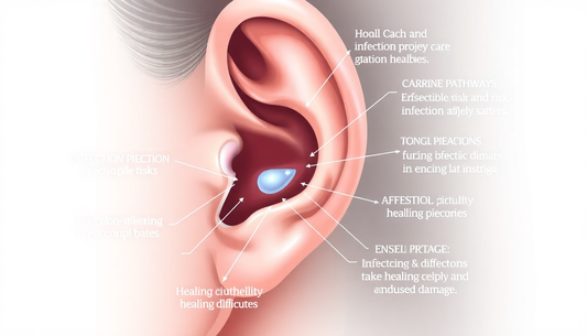 Welche Nachteile hat ein Conch Piercing?