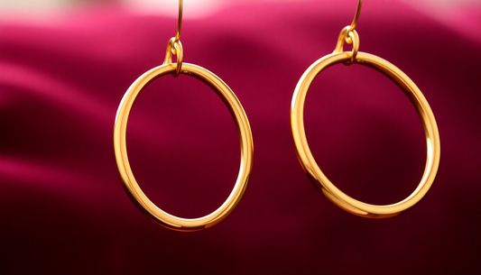 Entdecken Sie die Schönheit von Creolen aus 585er Gold