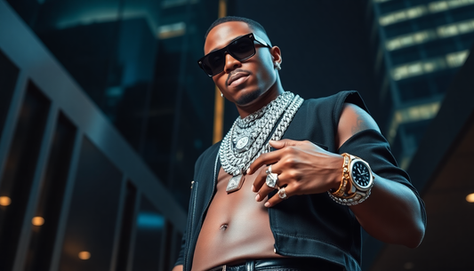 Was ist iced out Schmuck und wie trägt man ihn richtig?