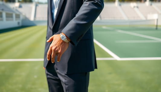 Das perfekte Tennisarmband für Herren - Eleganz und Stil für jeden Anlass