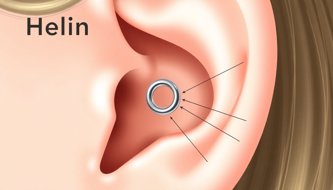 Was ist ein Helix Piercing? Alles, was du darüber wissen musst