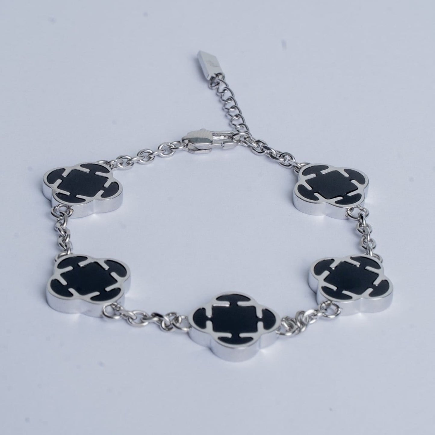 clover bracelet schwarz