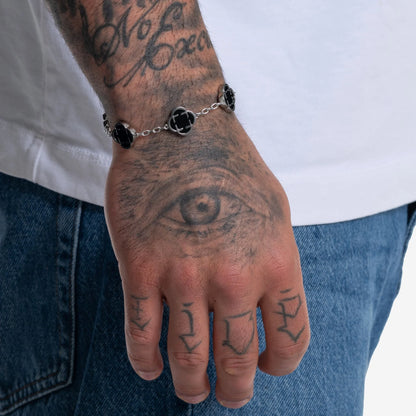 Clover Bracelet Schwarz