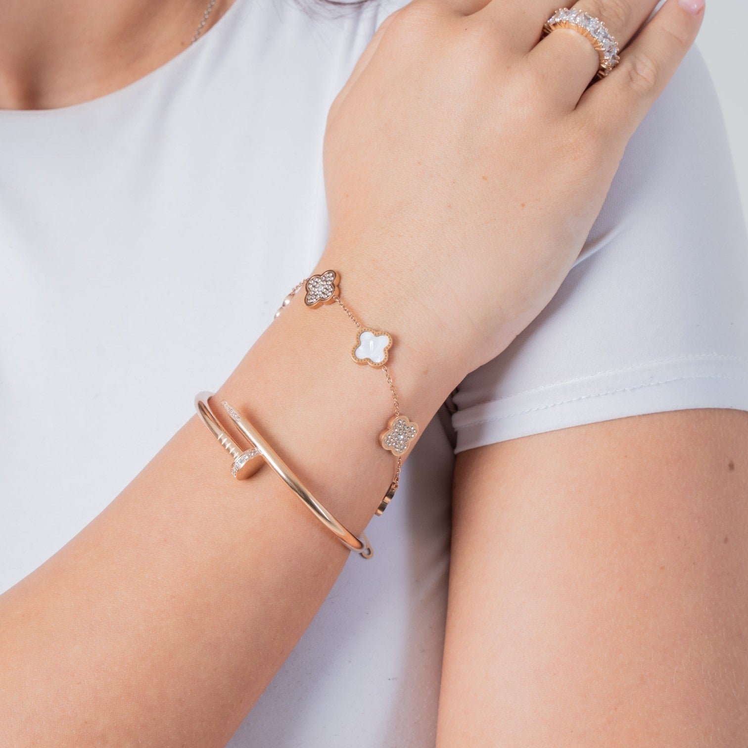 Vierblatt Armband - BestJewelery