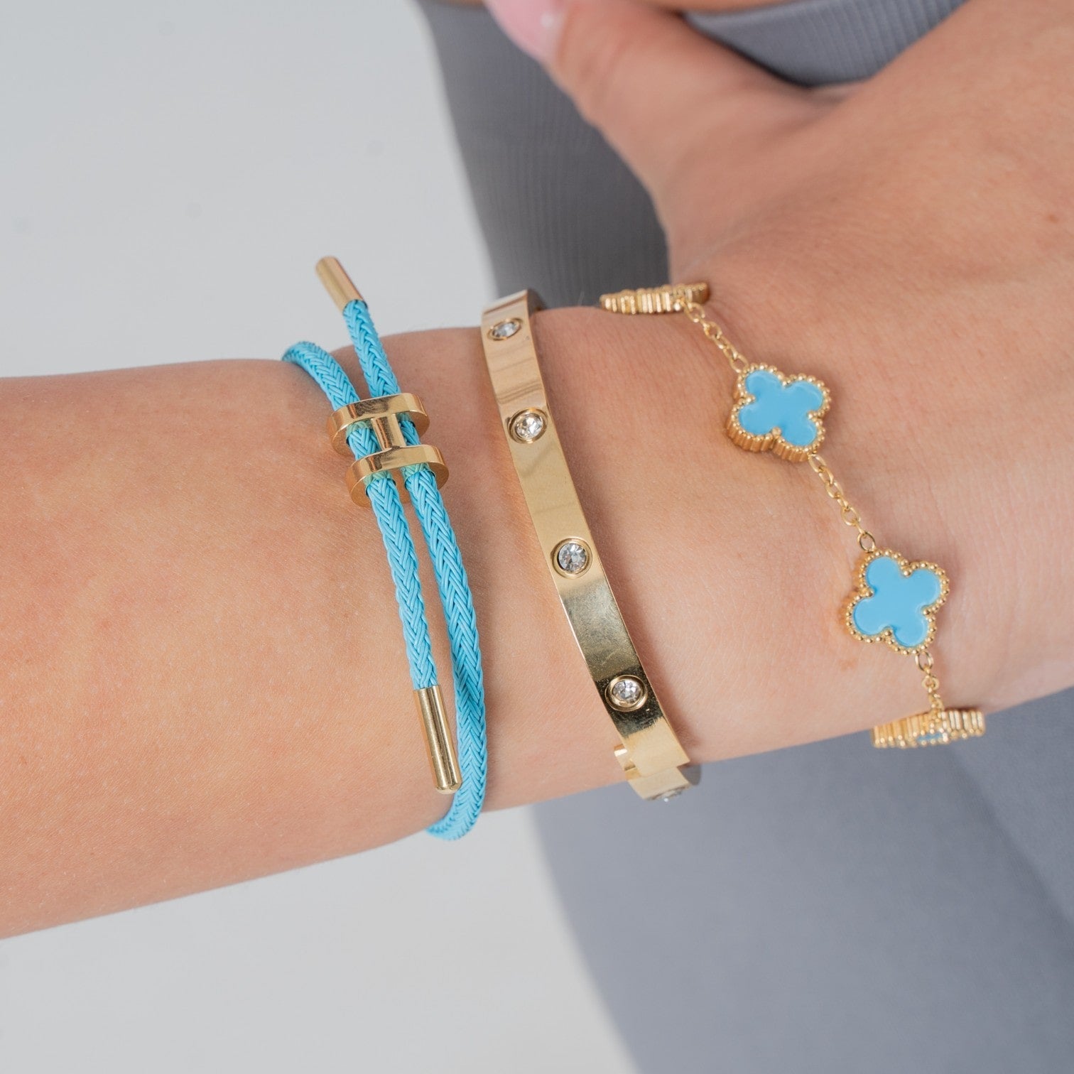 Mini Clover Armband - BestJewelery