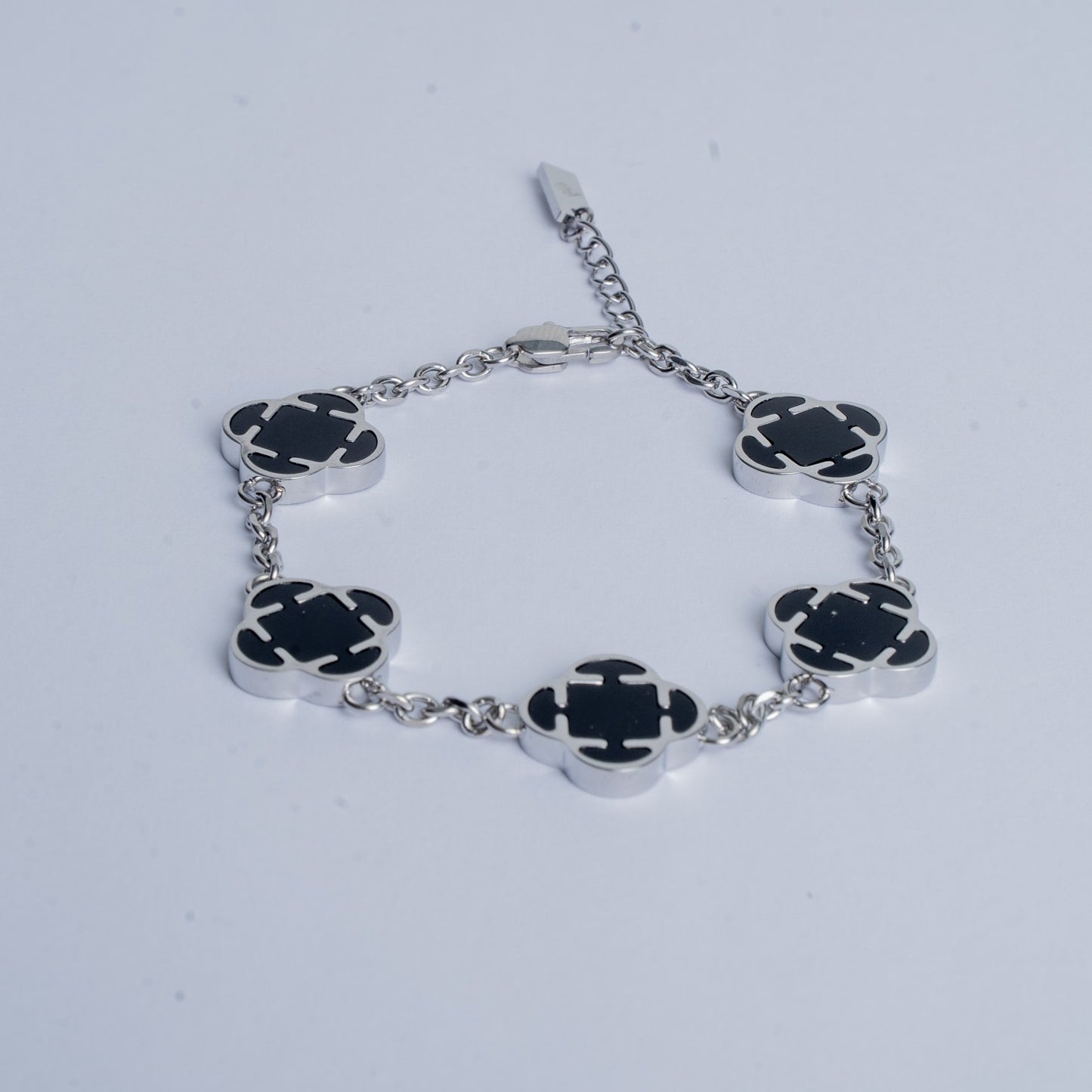 clover bracelet schwarz