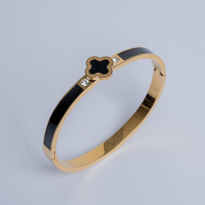 Clover Armreif Gold