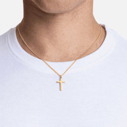 Gold Cross Necklace