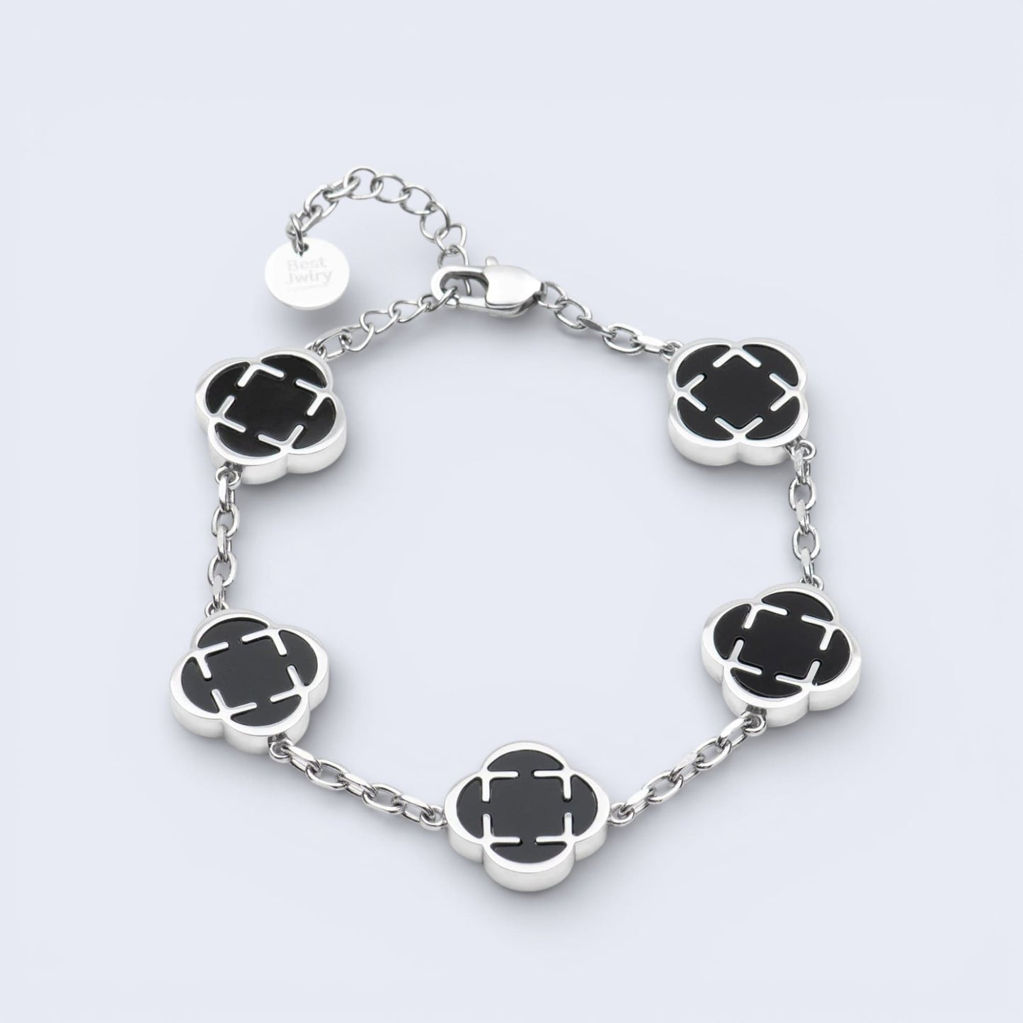 clover bracelet schwarz