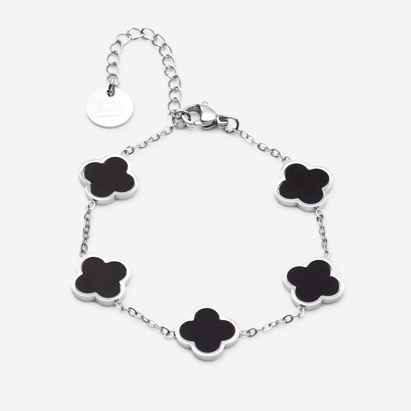 clover black armband - best jewelery