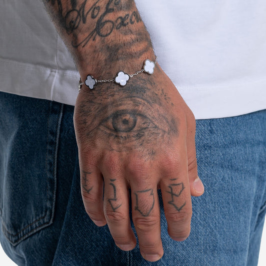 Clover White Armband - Best Jewelery