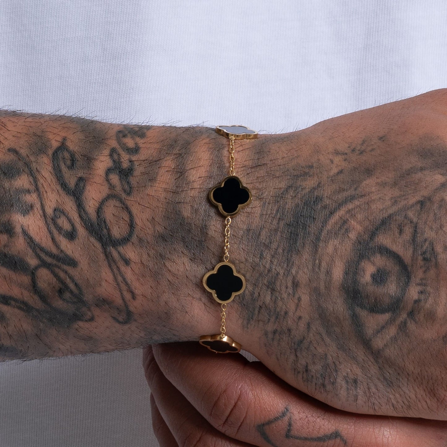 clover black armband - best jewelery