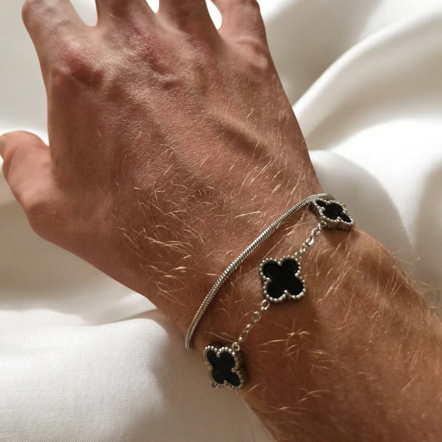 clover silber bracelet