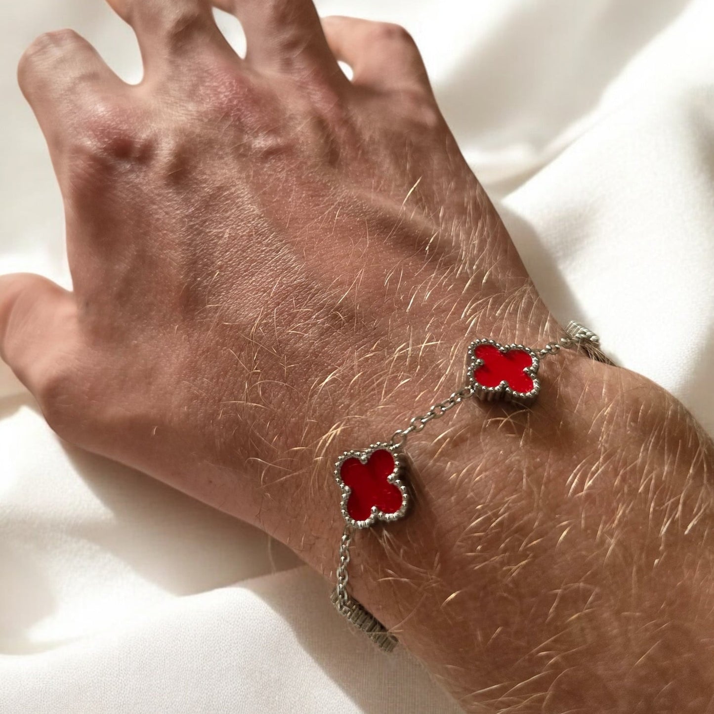 clover silber bracelet